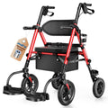 2 in 1 Rollator Wheelchairs Combo with Seat F4116