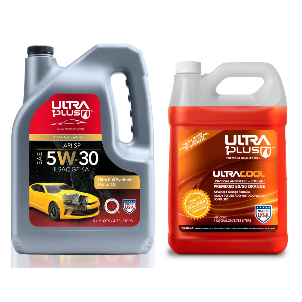 5W-30 Full Synthetic Motor Oil & Antifreeze Coolant T33480