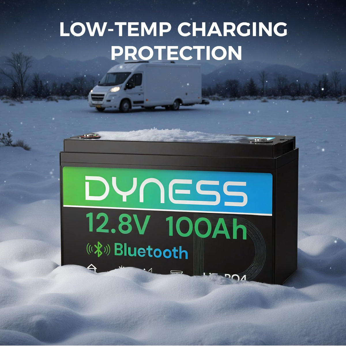 12V 100Ah LiFePO4 Lithium Battery J4454