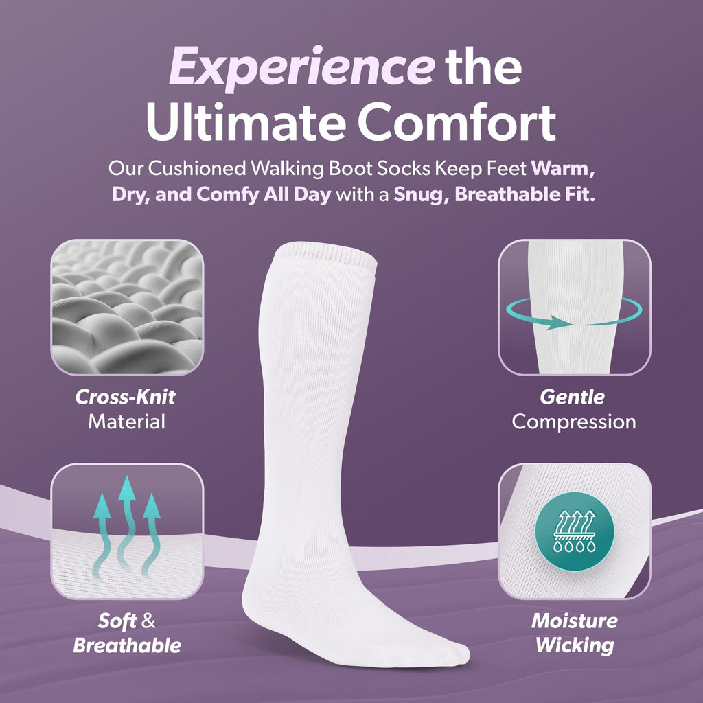 1 Pair White Tube Sock Liners G55339