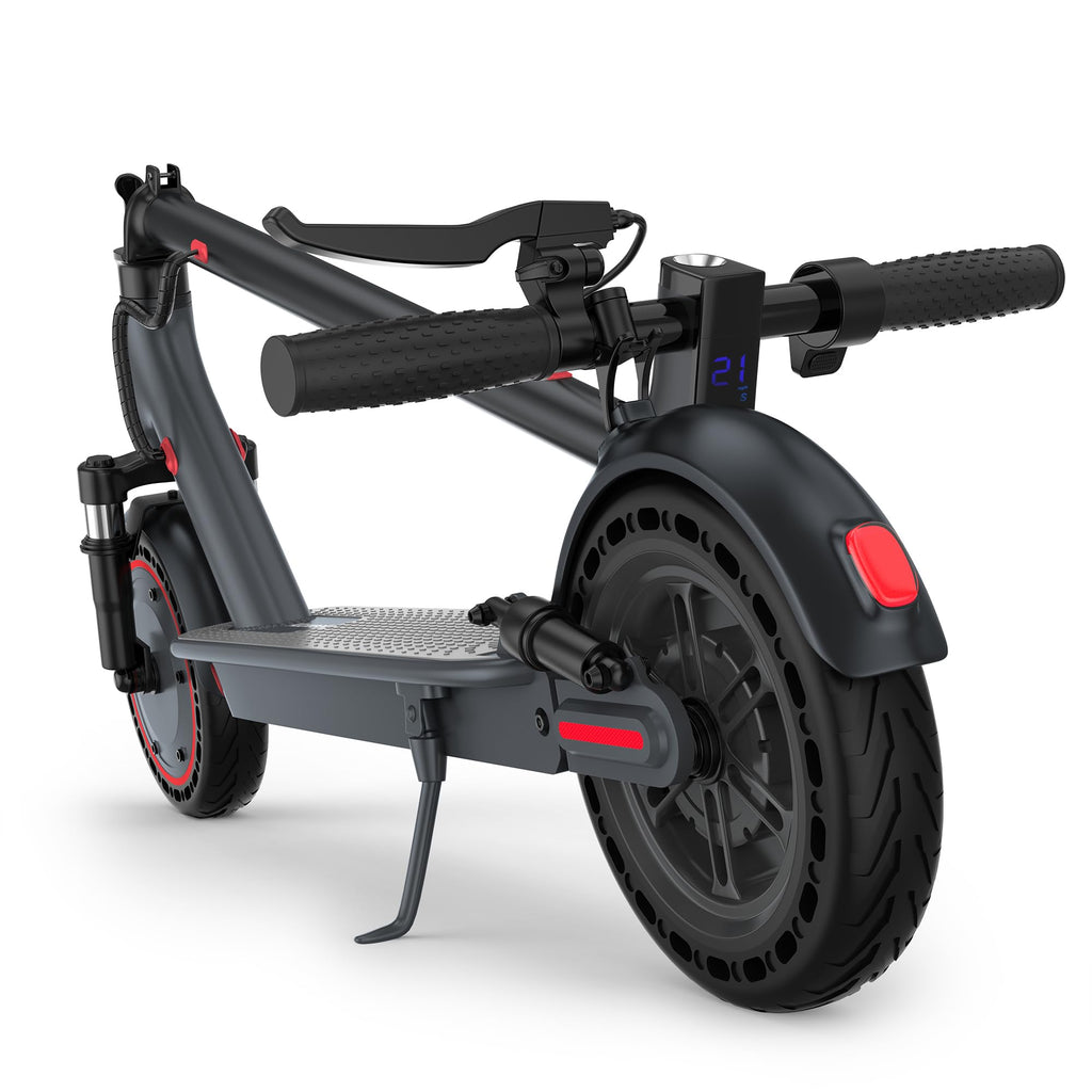 Electric Scooter with Dual Suspension and Braking System G436034