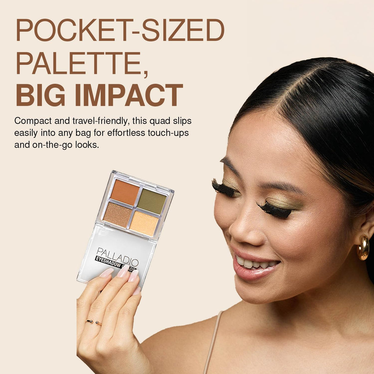 Pigmented Matte Metallic Shimmer Eyeshadow Palette X389160