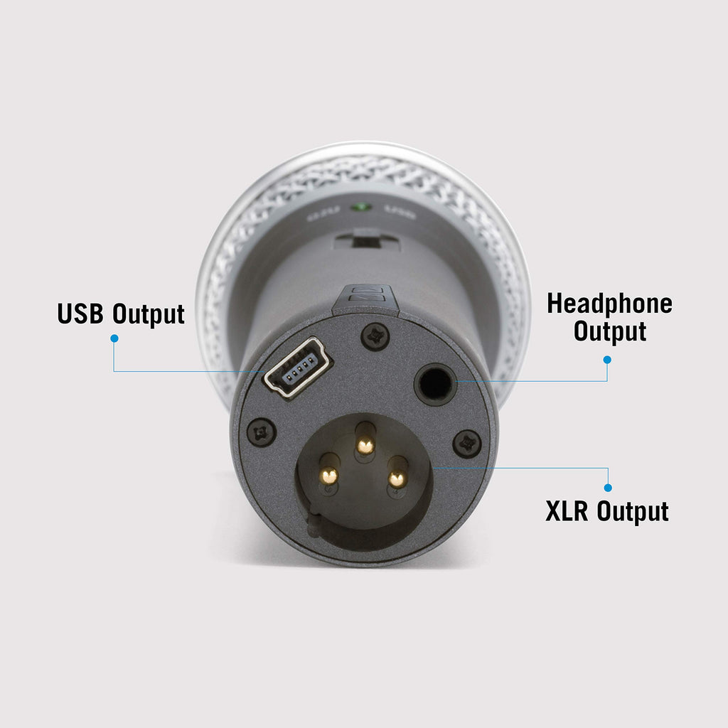 USB/XLR Dynamic Microphone Recording and Podcasting Pack M23325