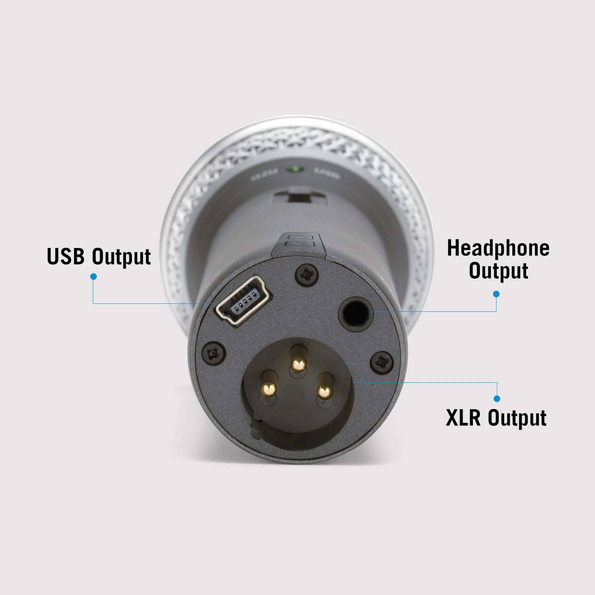 USB/XLR Dynamic Microphone Recording and Podcasting Pack M23325