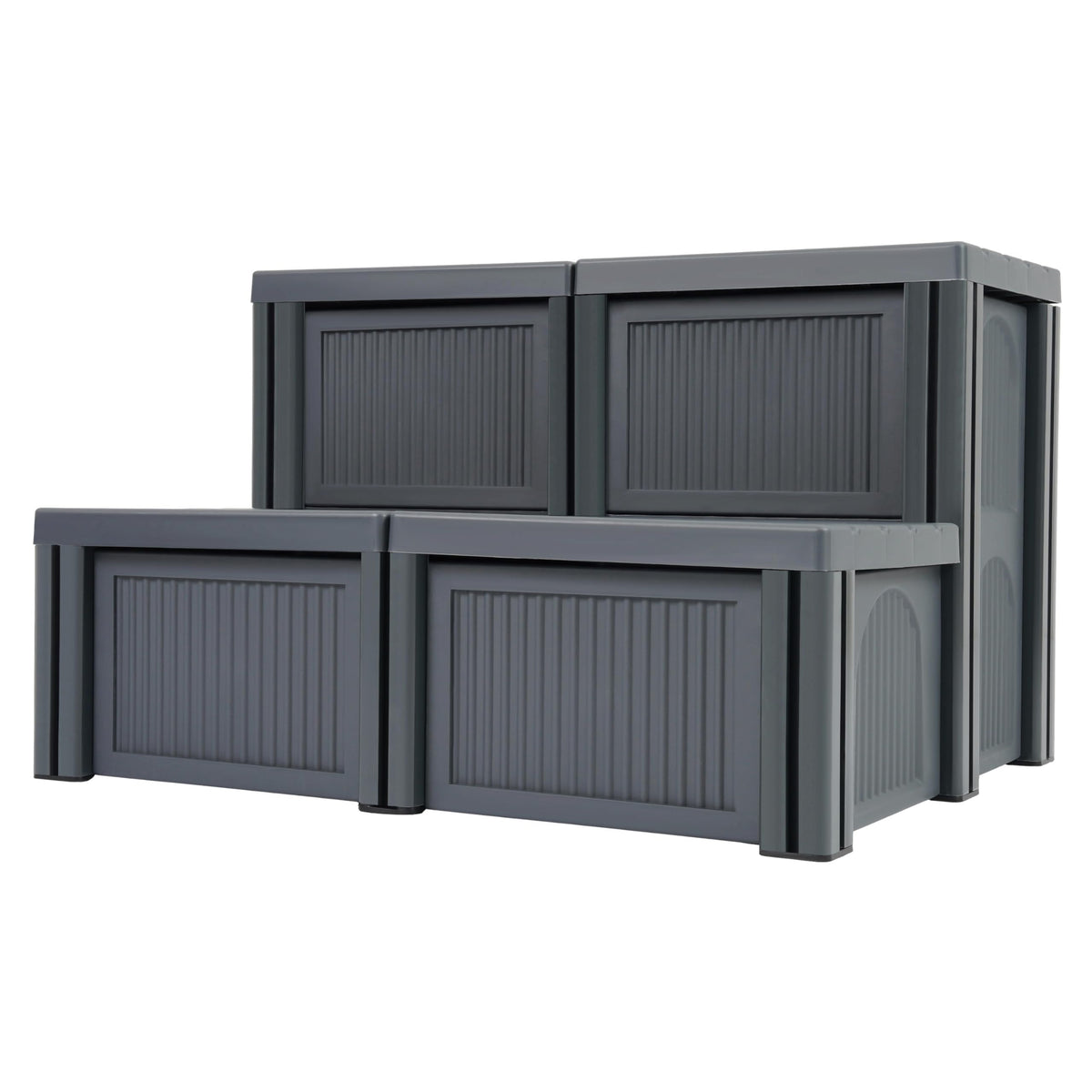 27" 2-Step Hot Tub Steps with Storage T770