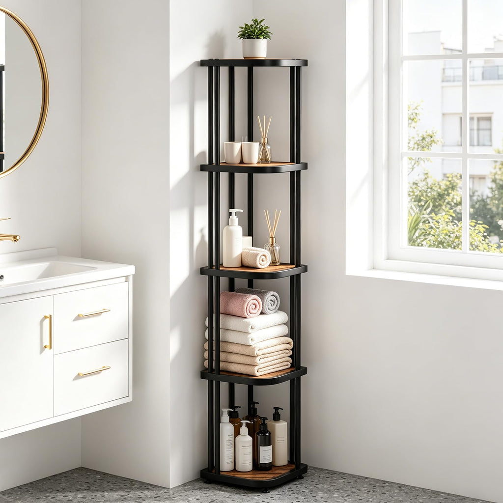 5 Tier Corner Shelf A6083