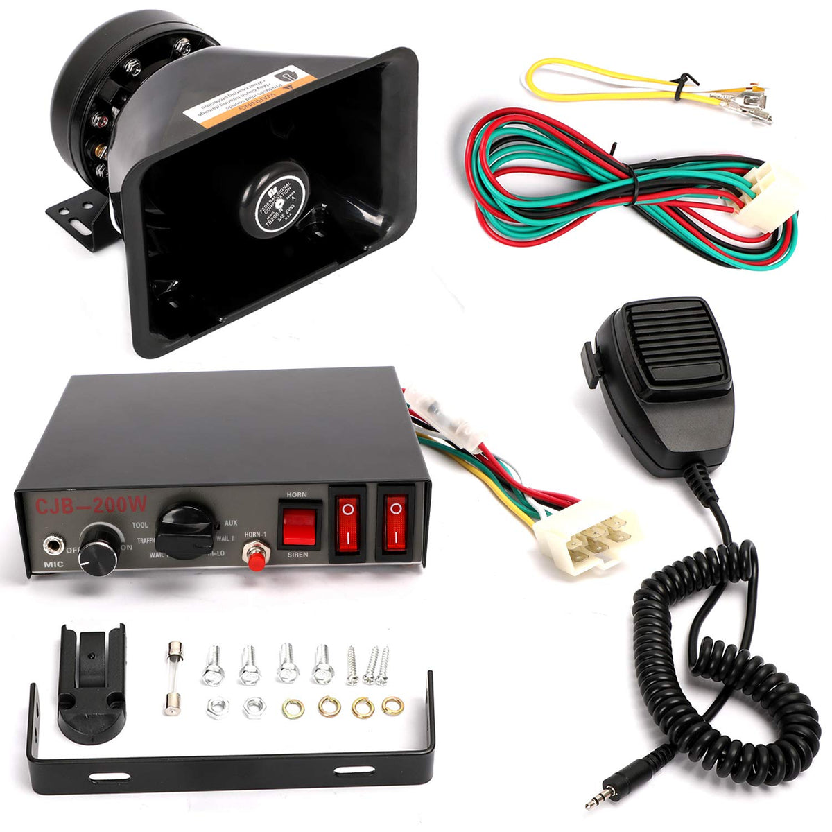 100W Wired Handheld Microphone Loudspeaker J447