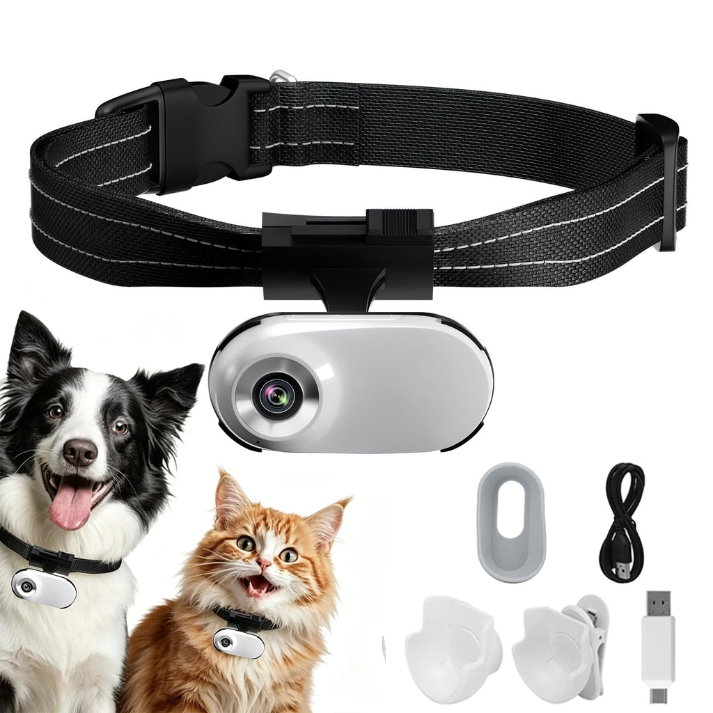 1080P Wireless Mini Pet Camera Collar Q705