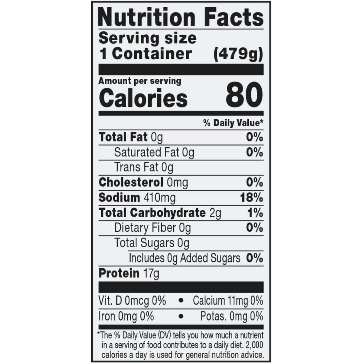 Organic Beef Bone Broth No Salt Added 16.9oz 6 Pack V335