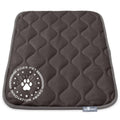 Washable Padded Crate Mats for Dogs Gray 29x18 Inch A667662