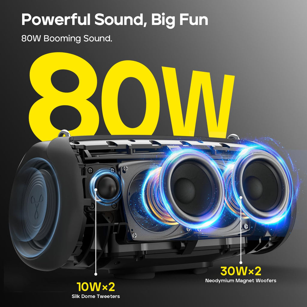 Black Bluetooth Speaker Y4081