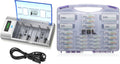 Universal Smart Battery Charger with 12 AA and 8 AAA Batteries P5303