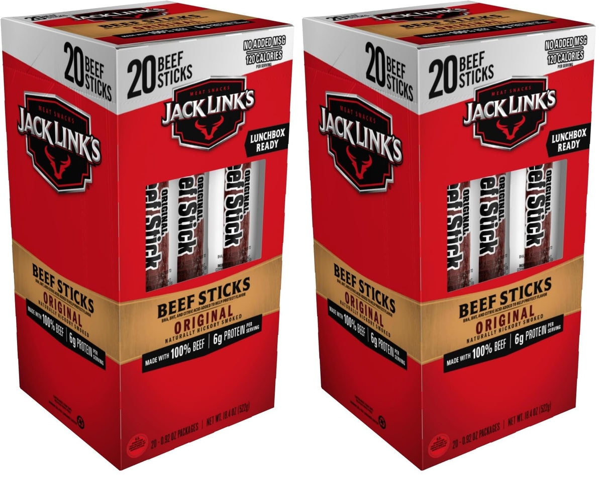 Beef Sticks 0.92 Oz 20 Count Pack of 40 J55963