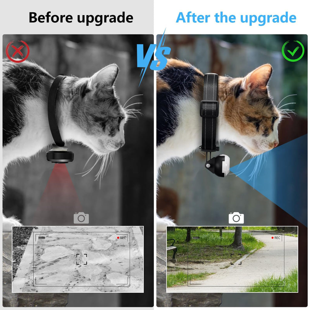1080P Wireless Mini Pet Camera Collar Q705