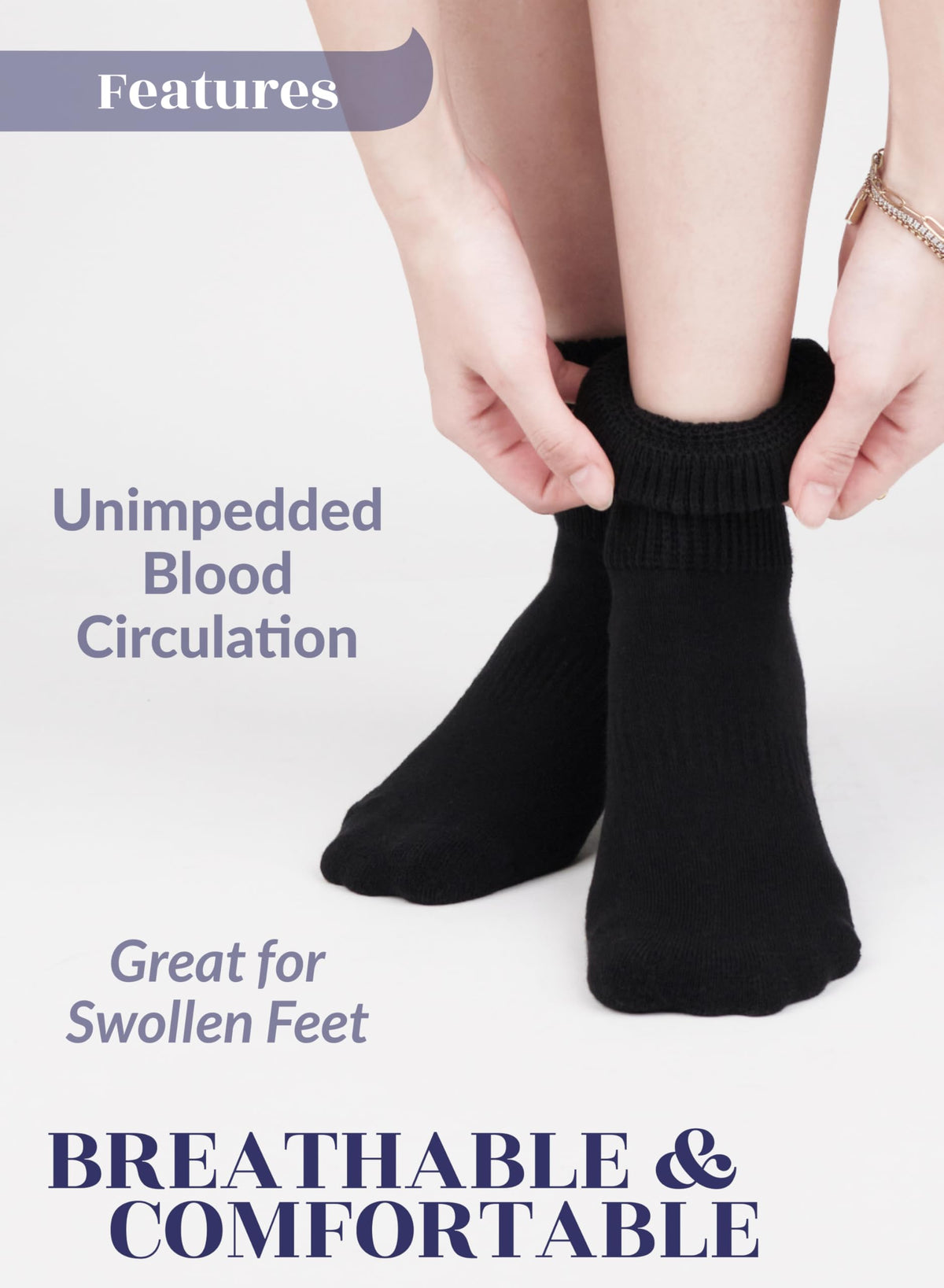 Cotton Ankle Socks 3-6 Pairs T401357