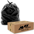 42 Gallon 1.5mil Black Trash Can Liners 100 Count T703