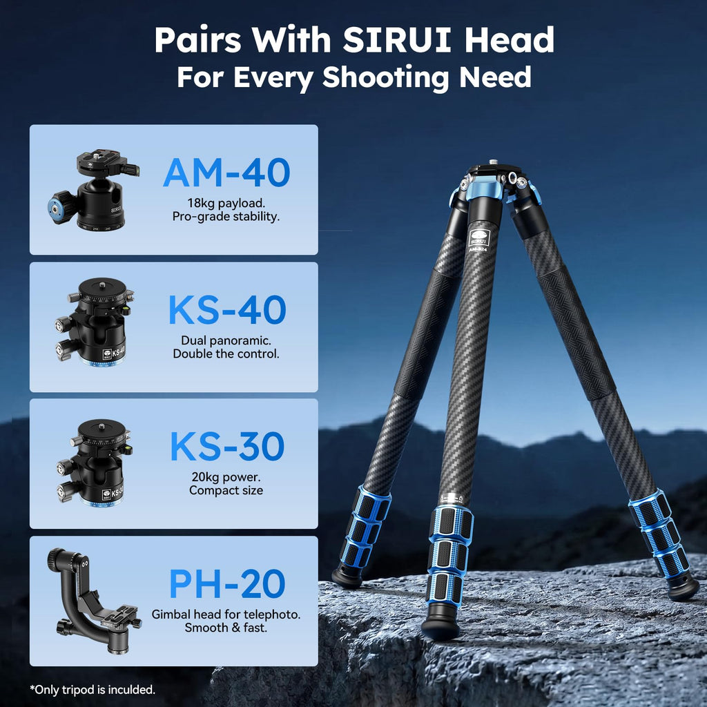 Carbon Fiber Camera Tripod O2808