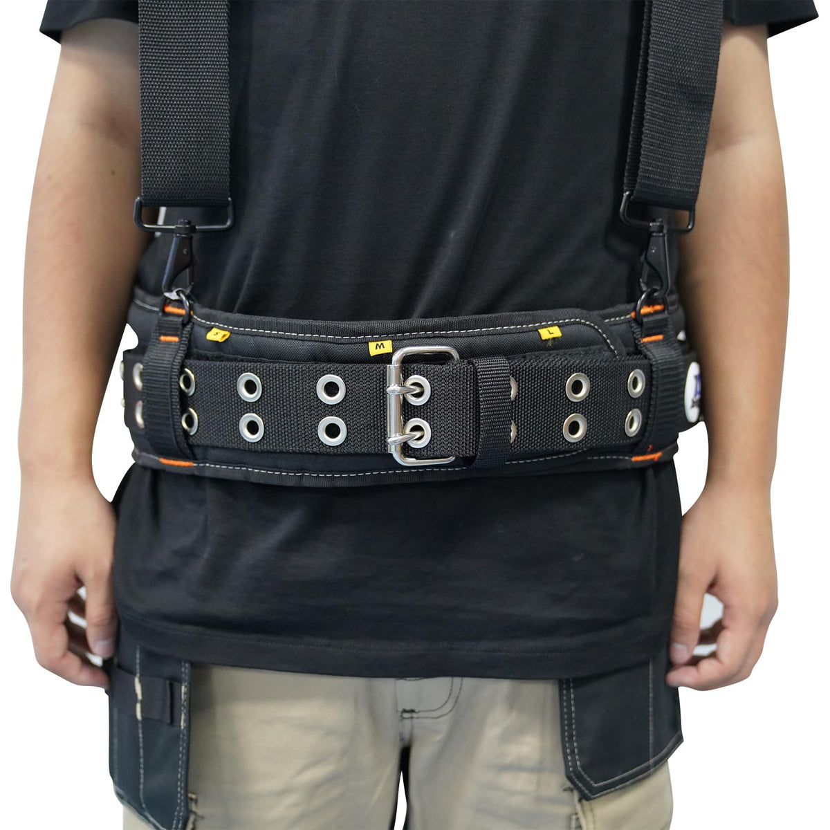 Heavy Duty Polyester Padded Tool Belt, Black P438