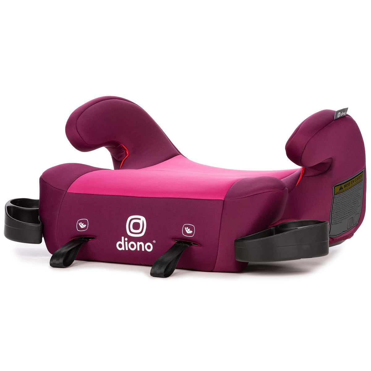 Backless Belt-Positioning Booster Car Seat, 1 Pink & 1 Blue, 40-120 lbs K11990