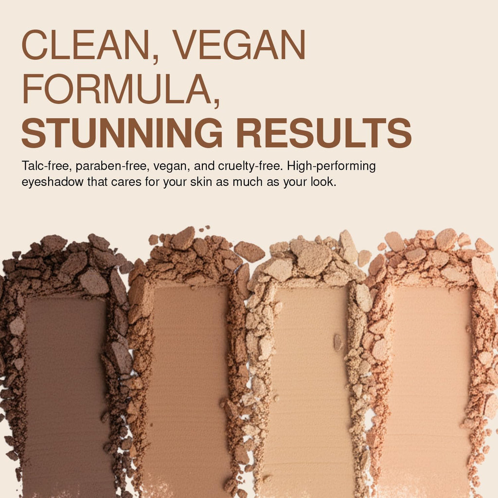 Pigmented Matte Metallic Shimmer Eyeshadow Palette X389160