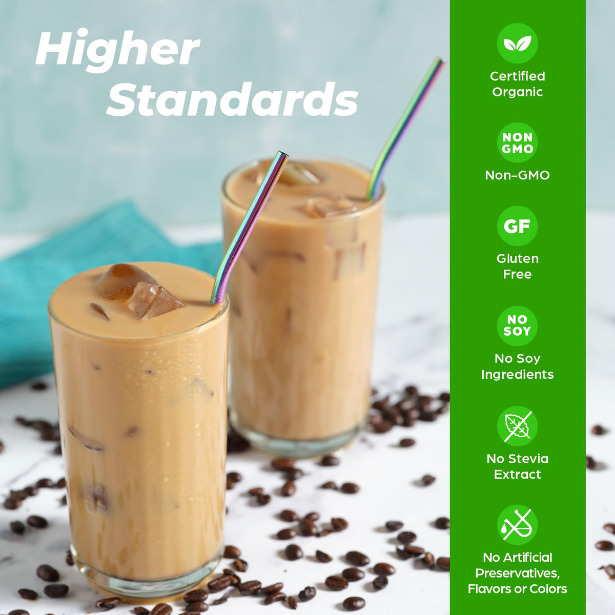 Organic Vegan Protein Powder, 20g Plant Protein, Vanilla R311428