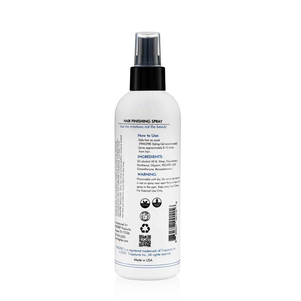 Hair Finishing Spray 8 Fl Oz A620