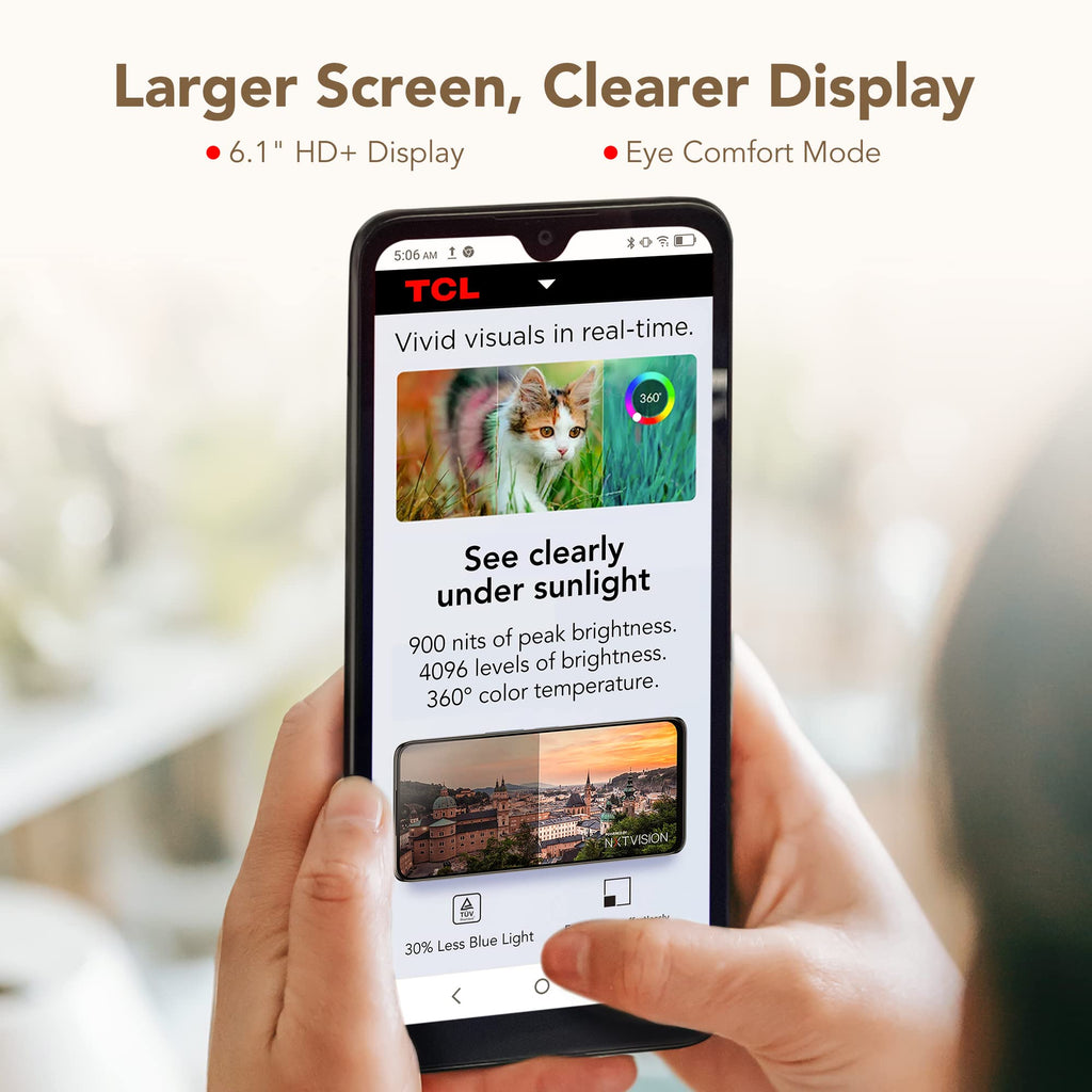 Unlocked Cell Phone with HD+ Display 32GB+3GB RAM 3000mAh Android Smartphone U727