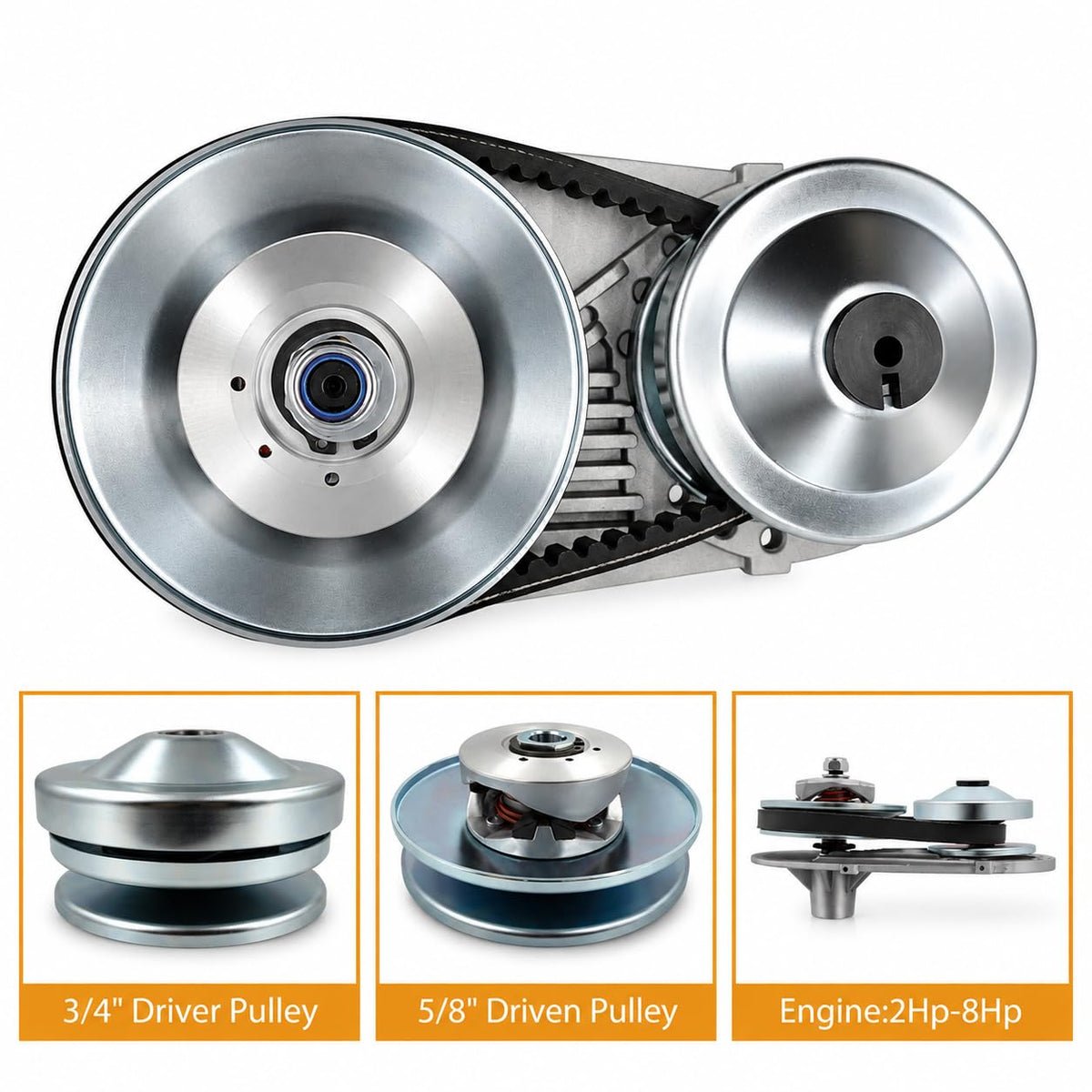 30 Series Torque Converter 3/4" Bore CVT Clutch Kit H1874