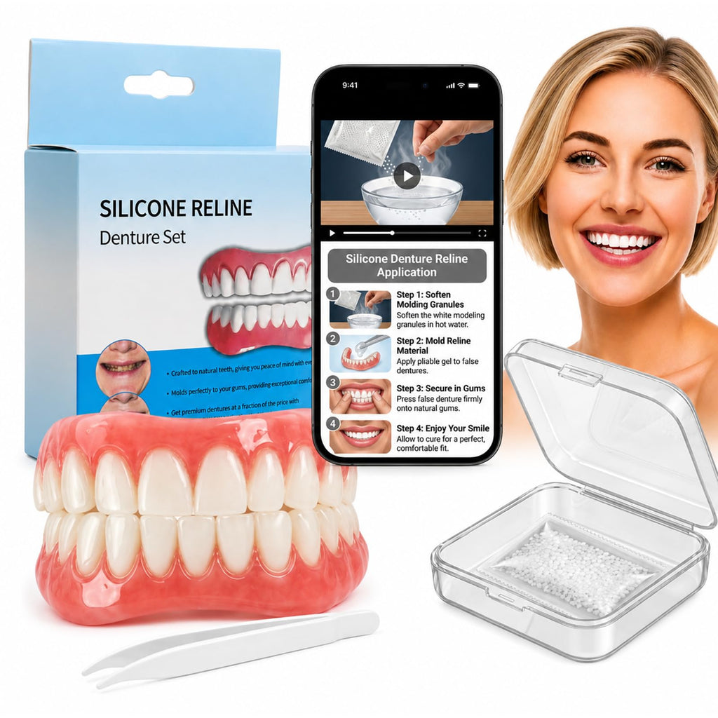 Silicone Dentures Set for Upper and Lower P269040