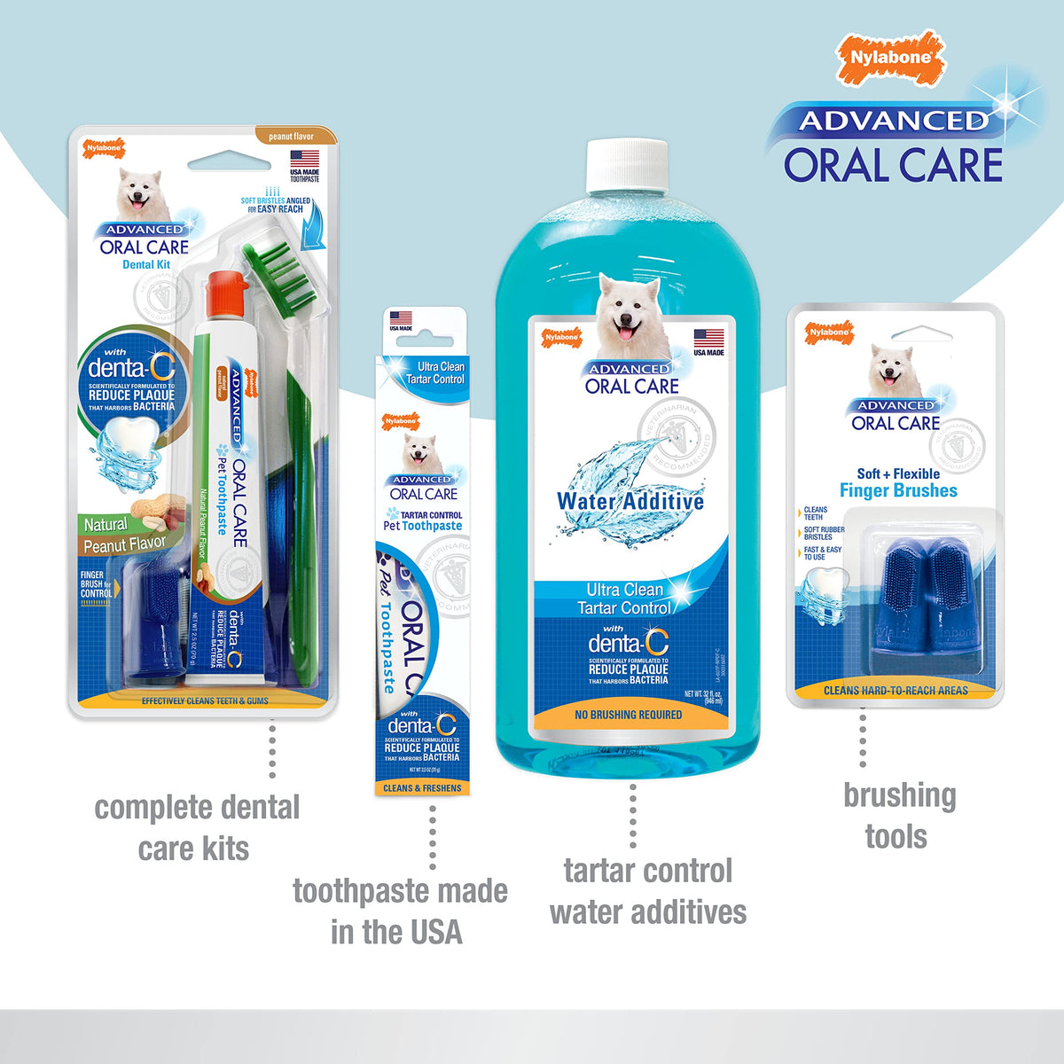 Advanced Oral Care Cat Dental Kit 3 Count O3889