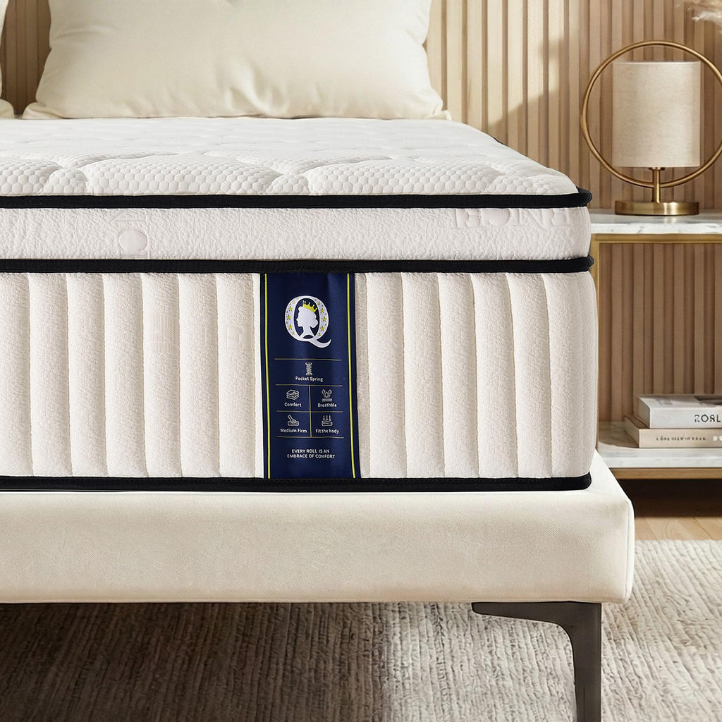 12 Inch Medium Firm Hybrid Mattress V84533
