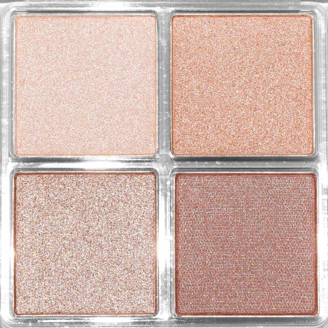 Pigmented Matte Metallic Shimmer Eyeshadow Palette X389160