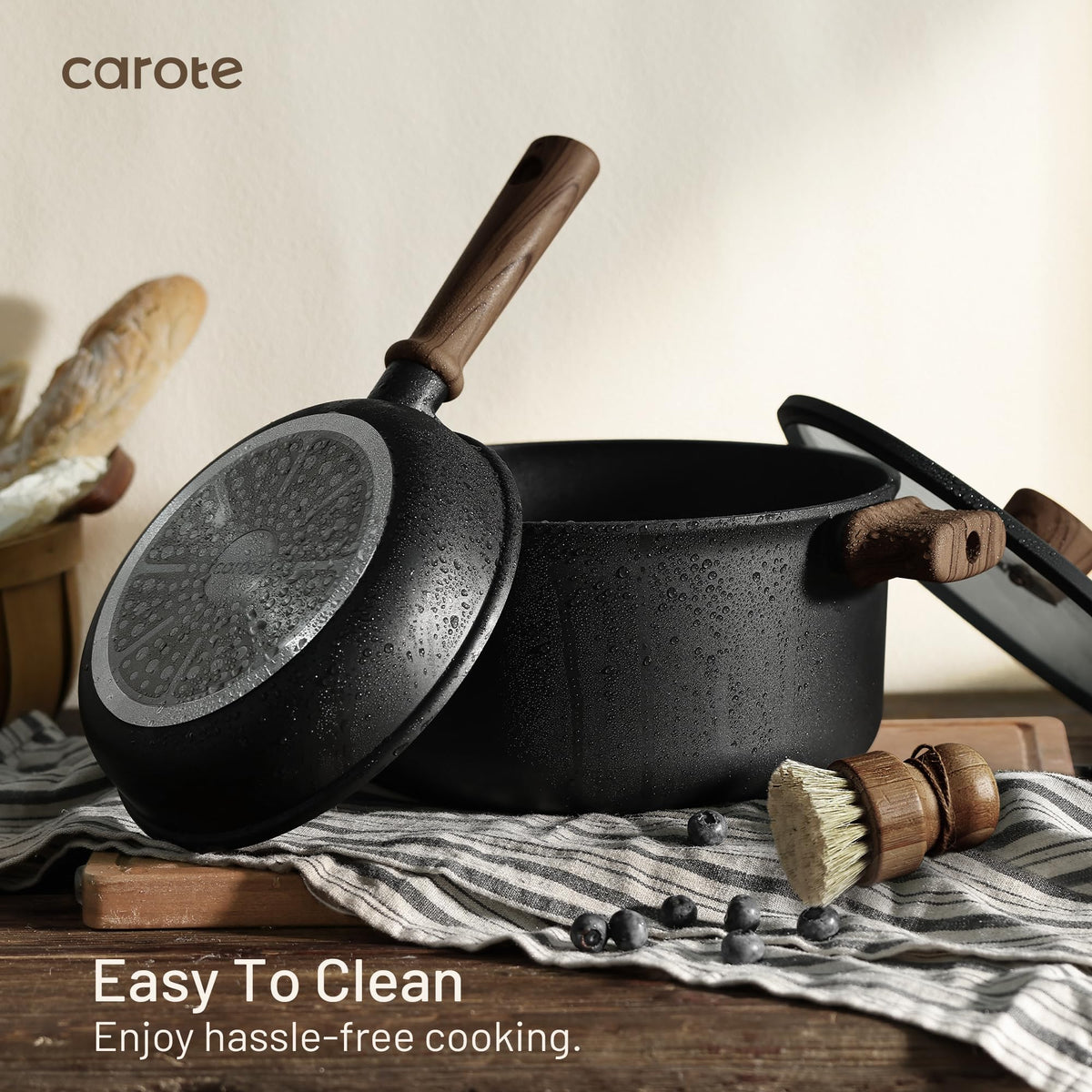 21 Pc Nonstick Cookware Set Q24154