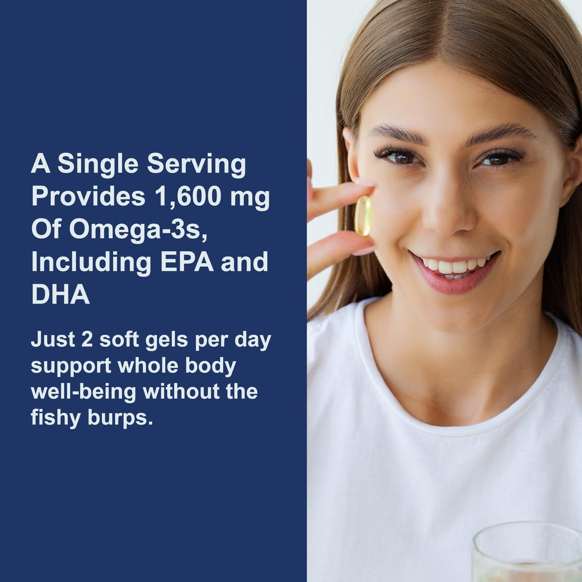 Omega-3 1600 mg Lemon Softgels Y132