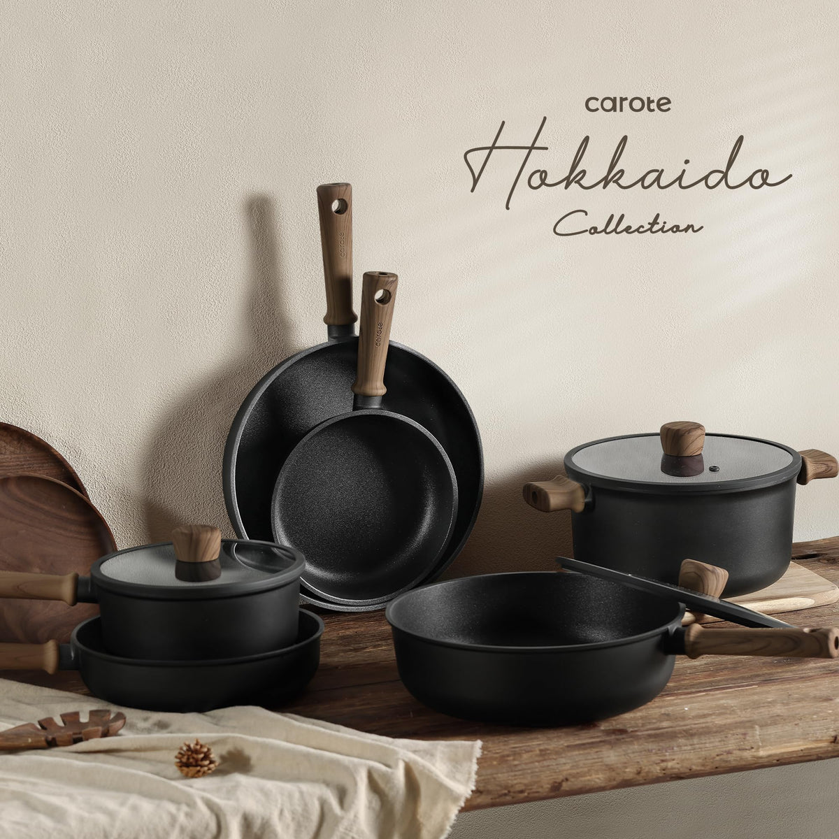 21 Pc Nonstick Cookware Set Q24154