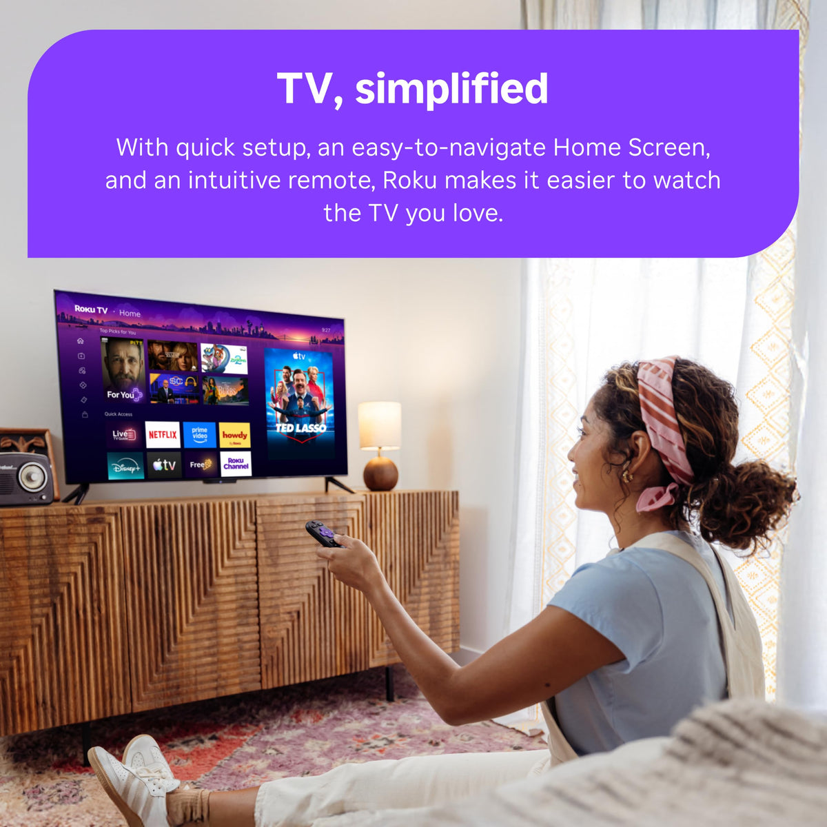 65-Inch 4K OLED 120Hz Smart TV L208