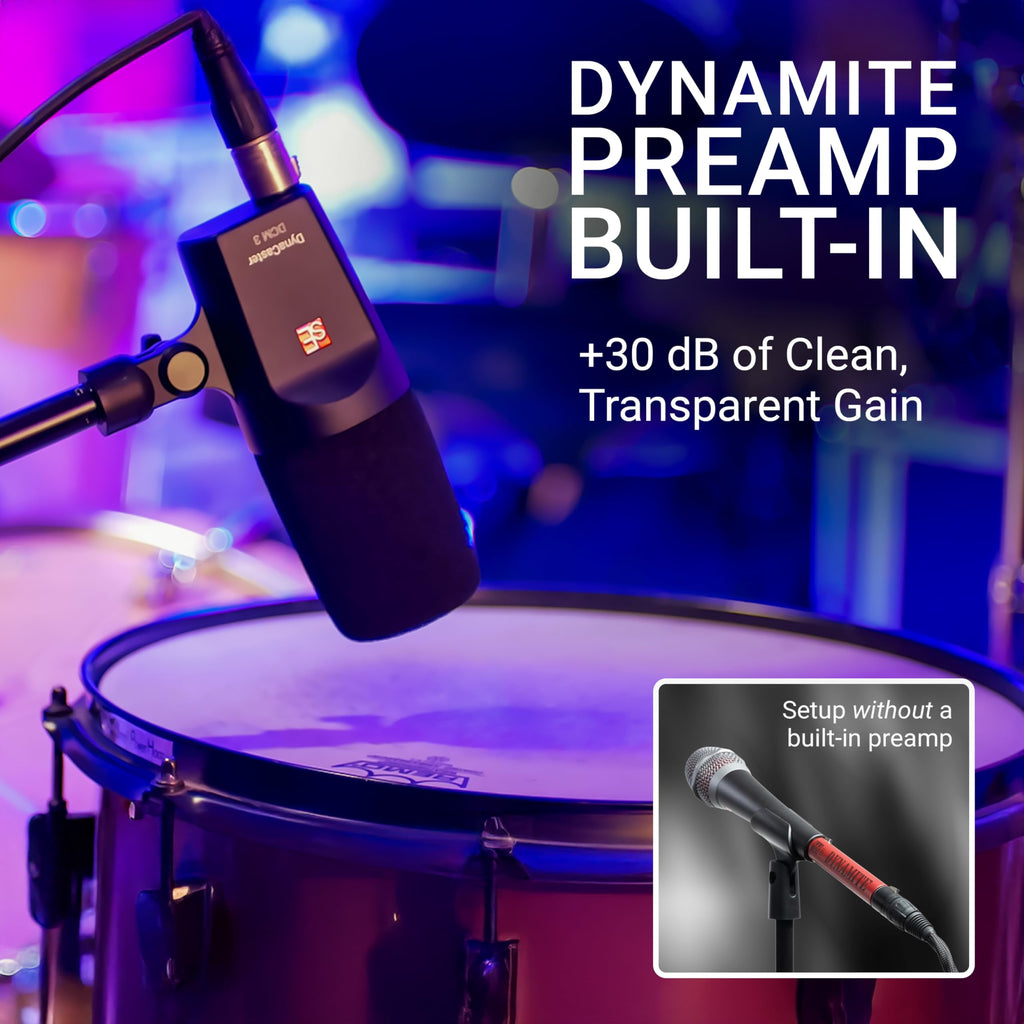 XLR Dynamic Microphone with Shockmount & Pop Filter O26598