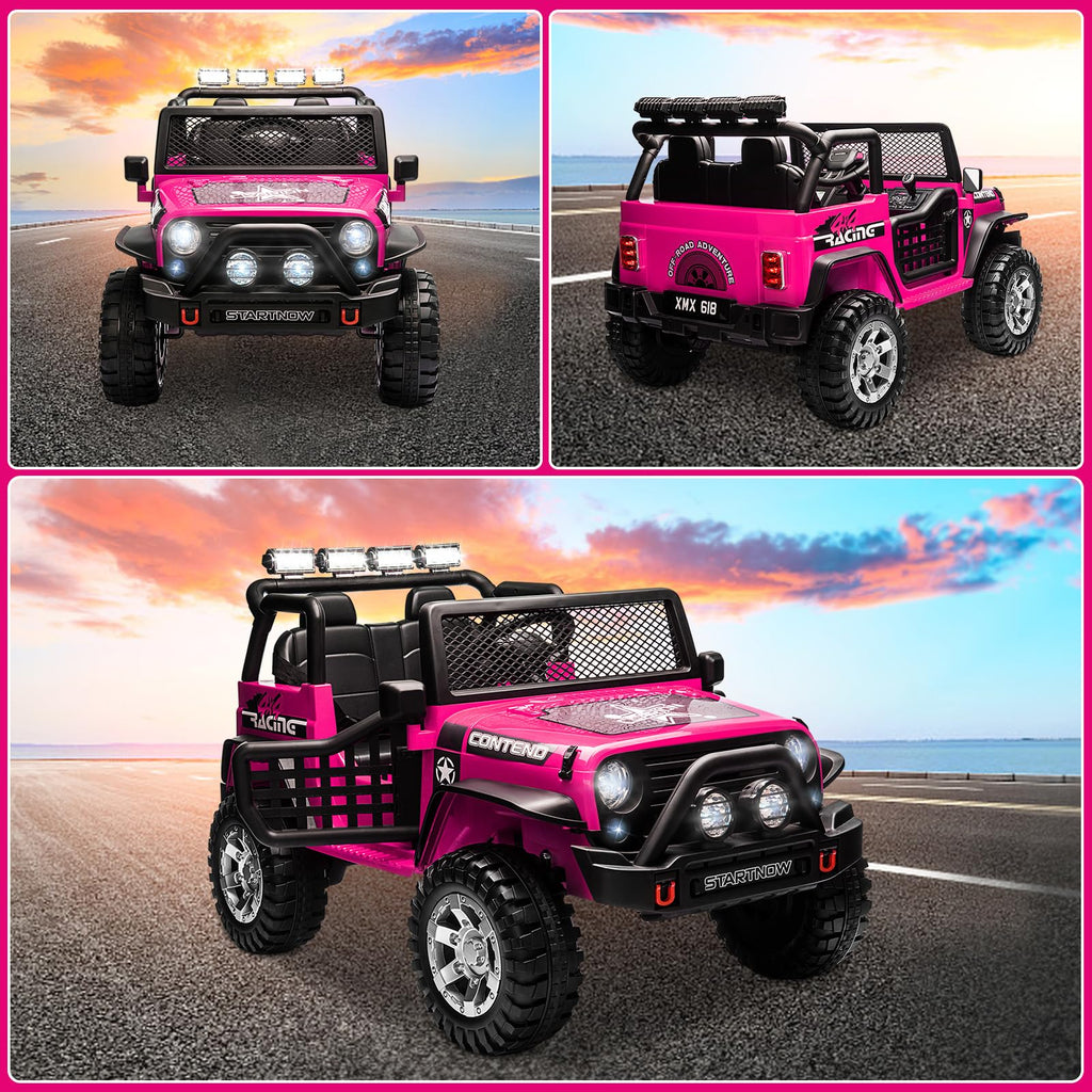 2 Seater Electric Car for Kids with Parent Remote H693973