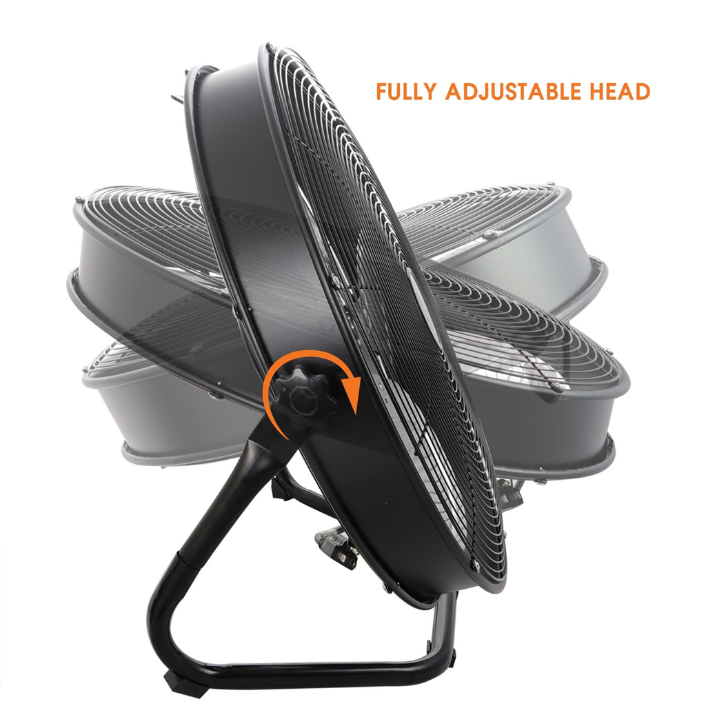 20" Industrial Floor Drum Fan with 3 Speed B4561