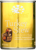 Grain Free Turkey Stew Wet Canned Dog Food 12.5 oz O7728