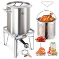 40QT Stock Pot and Propane Stove U2494