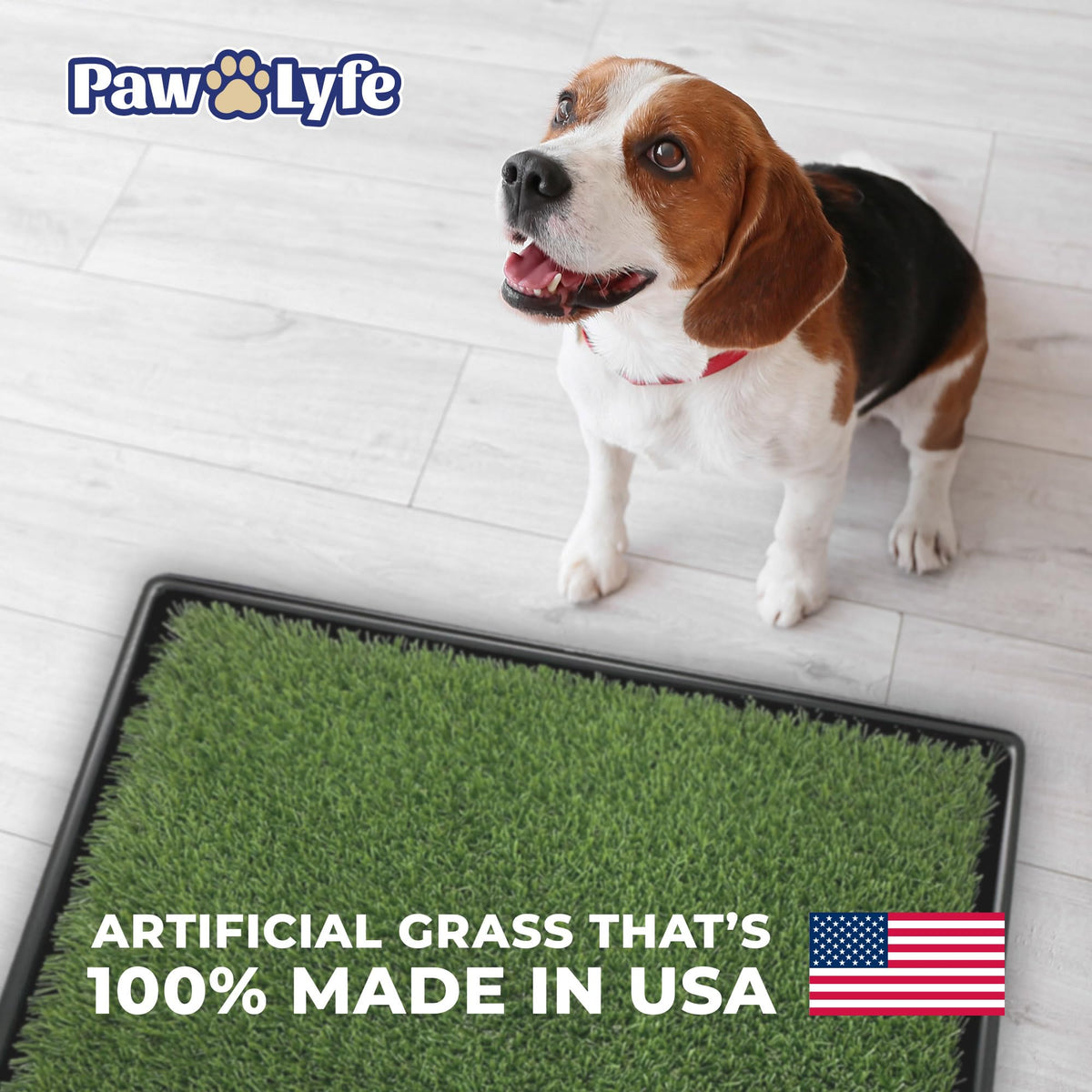 Artificial Grass Dog Potty with Tray G7077
