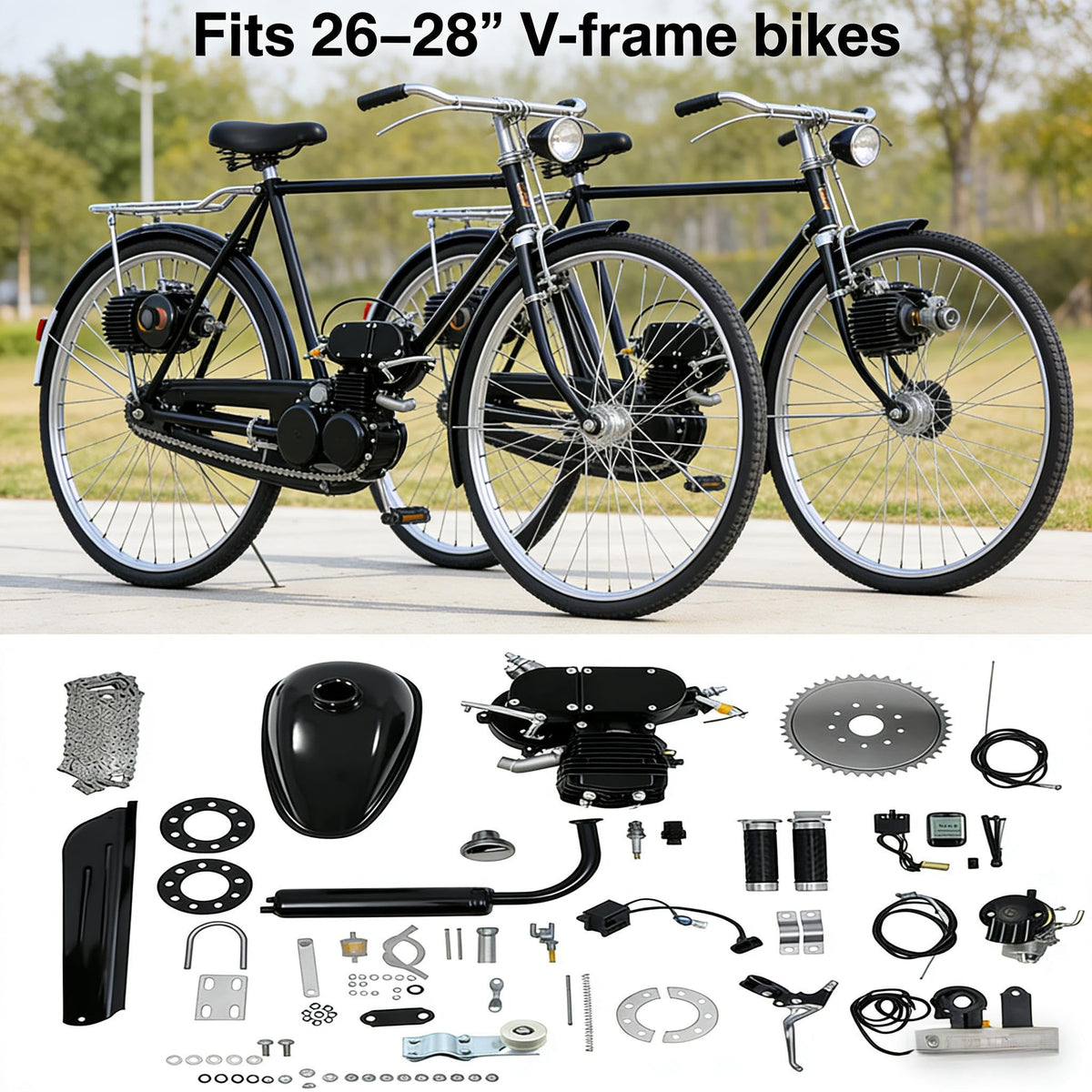 80cc 2 Stroke Bicycle Engine Kit G837
