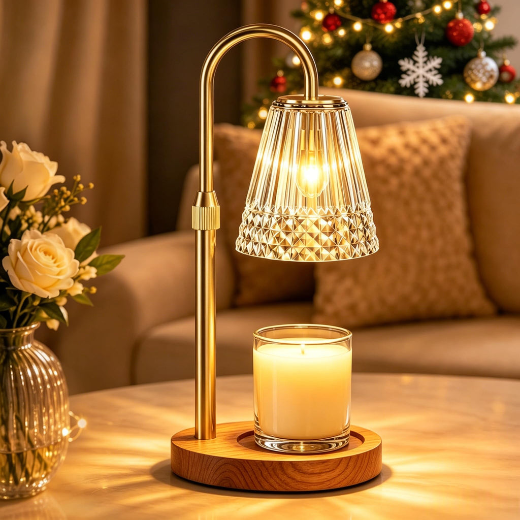 Dimmable Height Adjustable Candle Warmer Lamp with Timer N375