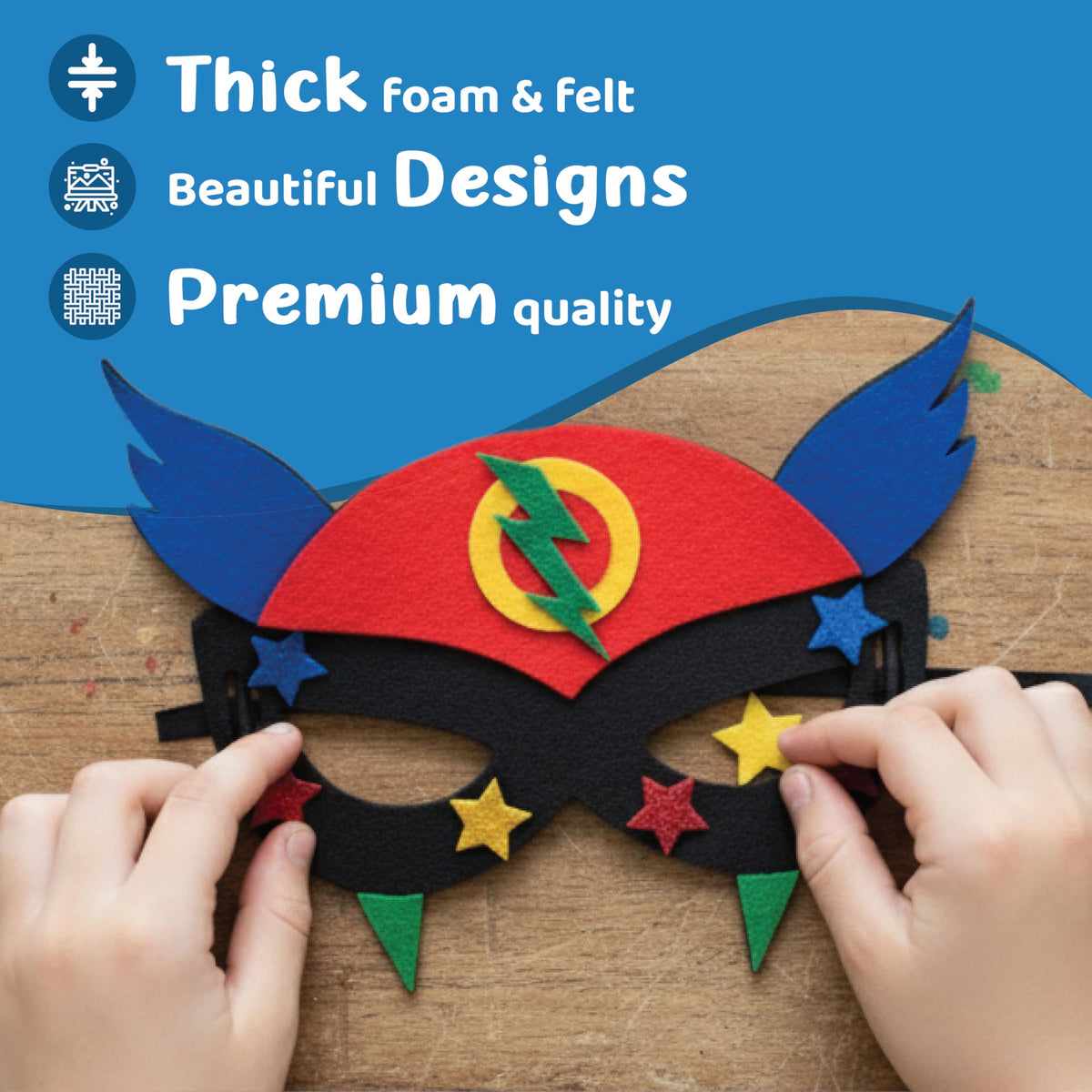 Superhero Dress Up Craft Kit N47466