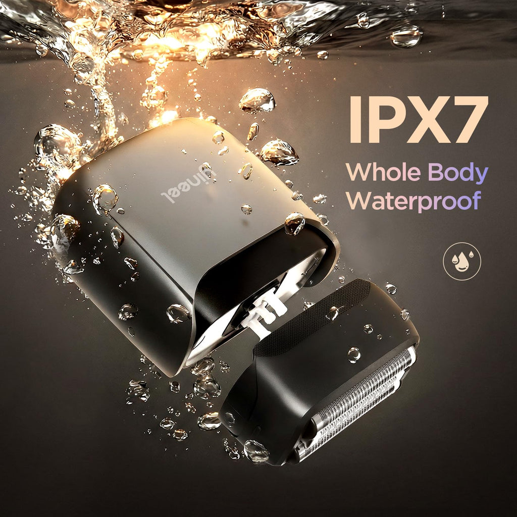 Portable Mini Electric Foil Shaver with Case H46492