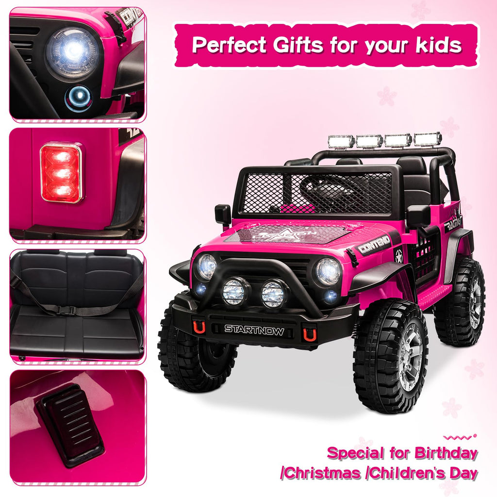 2 Seater Electric Car for Kids with Parent Remote H693973
