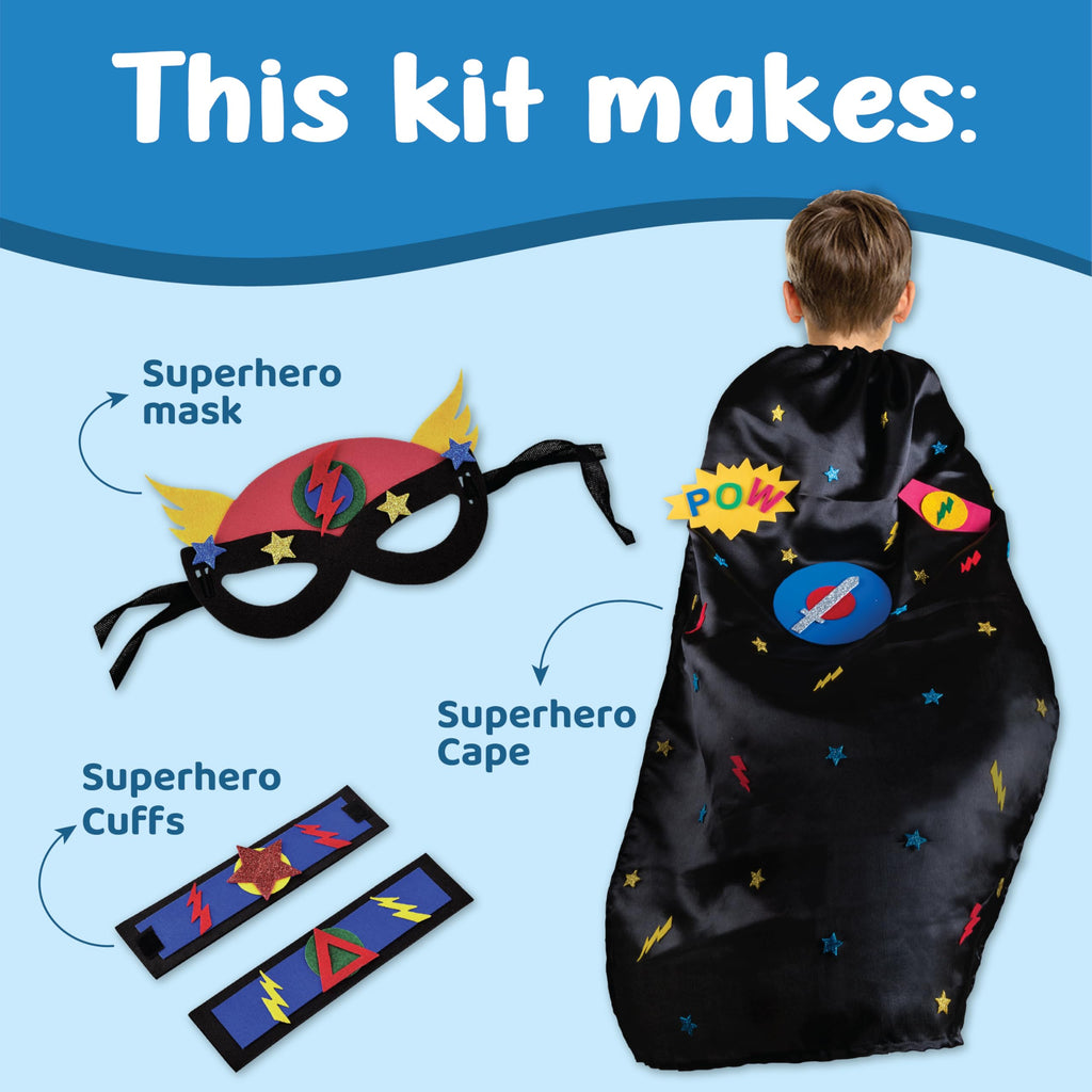 Superhero Dress Up Craft Kit N47466