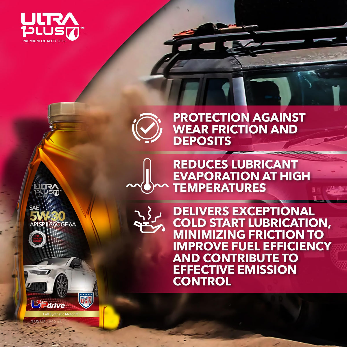 5W-30 Full Synthetic Motor Oil & Antifreeze Coolant T33480