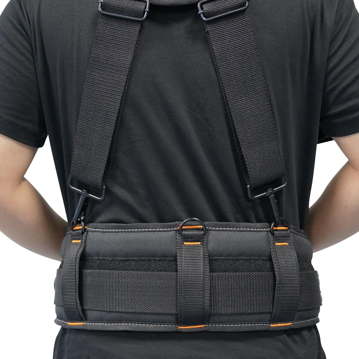 Heavy Duty Polyester Padded Tool Belt, Black P438